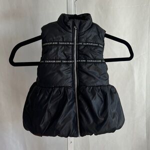 Calvin Klein 3T Child Black Quilted Vest
